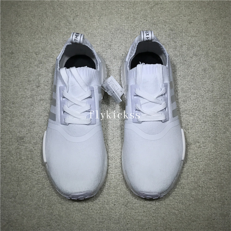 Adidas Originals NMD R1 PK Triple White BA8630